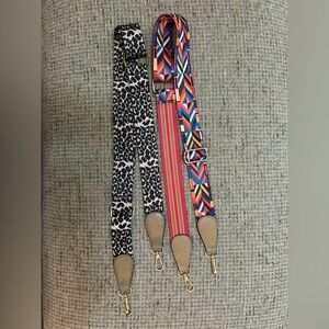 Set of Two Stylish Bag Straps